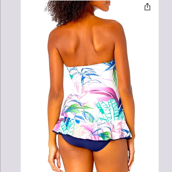 GOTTEX One piece Tropicana Bandeau Swimdress - Picture 4 of 11